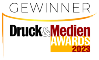 Gewinner Innovativstes Unternehmen 2023 Druck und Medien Awards